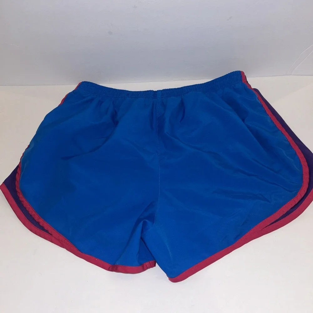 Nike Tempo Running Shorts Womens Size Small Blue Lined Pull On Dri-Fit